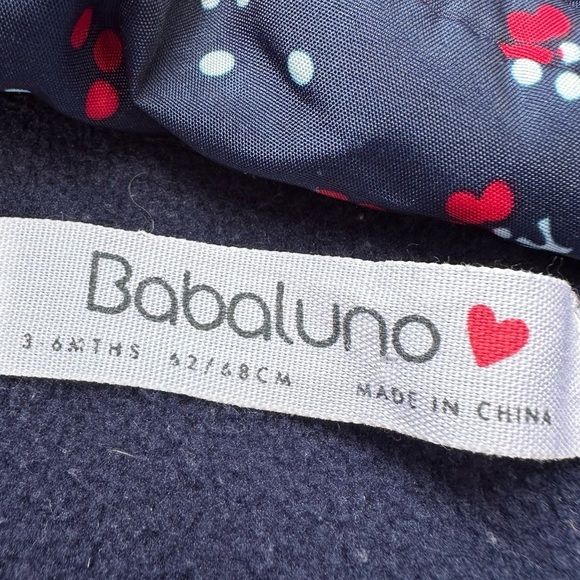 Babaluno 3-6 Month Girls Winter Jacket - Picture 4 of 5